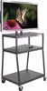 Picture of WIDE BODY FLAT PANEL TV CART (Black) w/o cabinet