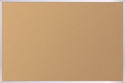 Picture of Natural Add - Cork Tackboard - Aluminum Trim - 1.5 X 2