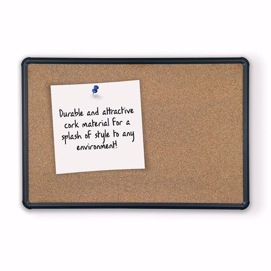 Picture of Natural Add - Cork Tackboard - Aluminum Trim - 4 x 5