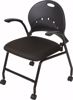 Picture of NESTER CHAIR (Black/Black) (2/carton) * (Priced as 2)