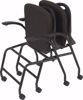 Picture of NESTER CHAIR (Black/Black) (2/carton) * (Priced as 2)