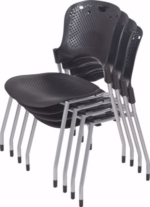 Picture of CIRCULATION STACK CHAIR (Black) (4/carton) ** (Priced as 4)