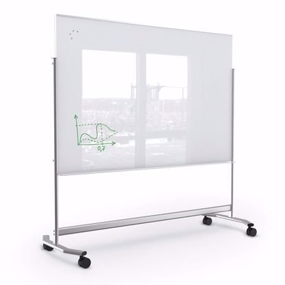 Picture of Visionary Move Mobile Magnetic Glassboard - 4x6