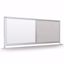 Picture of Desktop Privacy Panel - 32" Pebbles Vinyl Lt Quarry