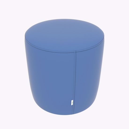 Picture of Round- 18x18H (Glides, Legs, or Casters) - Fomcore Ottomon Series                                                                                                                                                                                                                                                                                                                                               