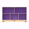 Picture of Jonti-Craft® Low Single Mobile Storage Unit – Purple