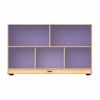 Picture of Jonti-Craft® Low Single Mobile Storage Unit – Purple