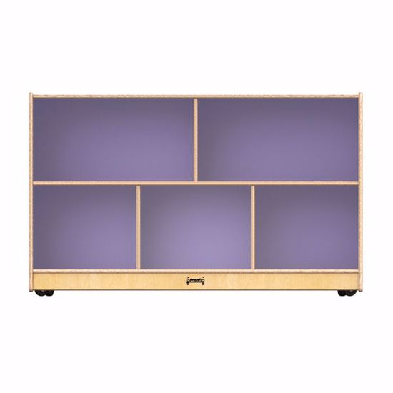 Picture of Jonti-Craft® Low Single Mobile Storage Unit – Lilac