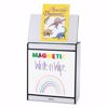 Picture of Rainbow Accents® Big Book Easel - Magnetic Write-n-Wipe - Black