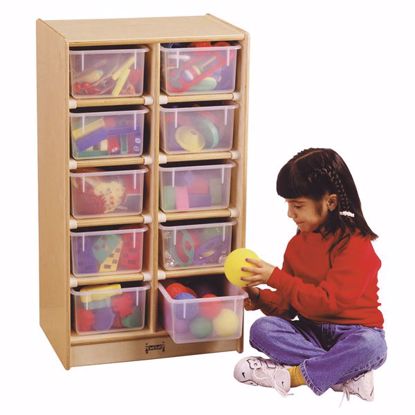 Picture of Jonti-Craft® 10 Cubbie-Tray Mobile Unit - without Trays