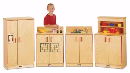 Picture of Jonti-Craft® Natural Birch Play Kitchen 4 Piece Set - ThriftyKYDZ®