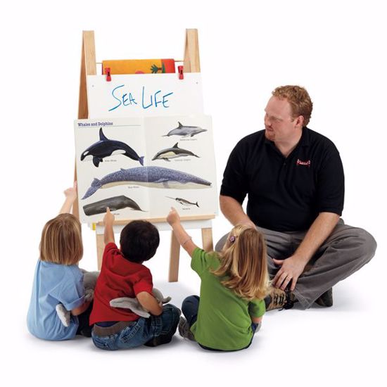 Picture of Jonti-Craft® Teachers' Standard Easel - Chalkboard