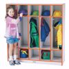 Picture of Rainbow Accents® 5 Section Coat Locker - Orange