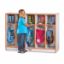 Picture of Rainbow Accents® Toddler 5 Section Coat Locker - Blue