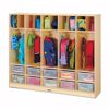 Picture of Jonti-Craft® Large Locker Organizer – with 10 Clear Tubs