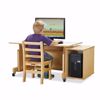 Picture of Jonti-Craft® Apollo Single Computer Desk - White Top