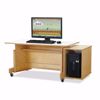 Picture of Jonti-Craft® Apollo Single Computer Desk - Maple Top