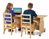 Picture of Jonti-Craft® Apollo Double Computer Desk - White Top