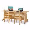 Picture of Jonti-Craft® Apollo Double Computer Desk - Maple Top