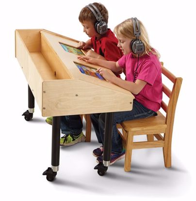 Picture of Jonti-Craft® Dual Tablet Table - Mobile