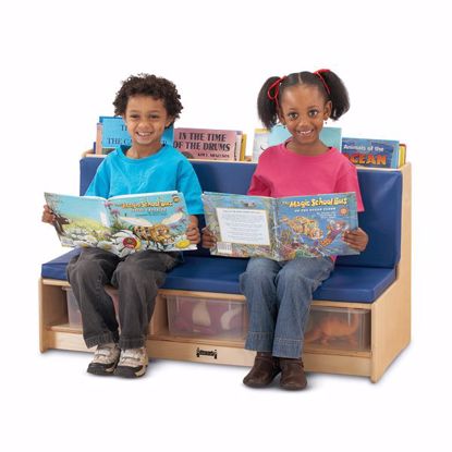 Picture of Jonti-Craft® Literacy Couch - Blue
