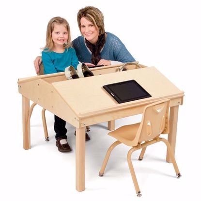 Picture of Jonti-Craft® Quad Tablet And Reading Table - 24½" High