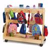 Picture of Jonti-Craft® Mobile Backpack Cart – with Clear Cubbie-Trays