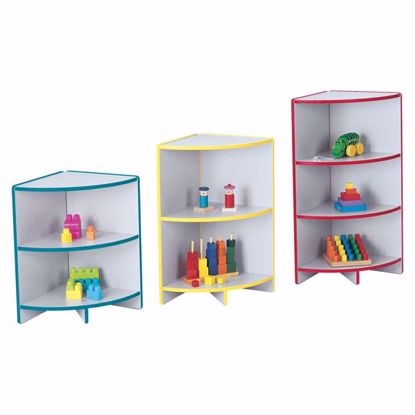 Picture of Rainbow Accents® Toddler Outside Corner Storage - Blue