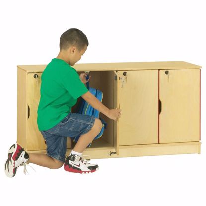 Picture of Jonti-Craft® Stacking Lockable Lockers -  Single Stack