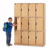 Picture of MapleWave® Stacking Lockable Lockers -  Single Stack