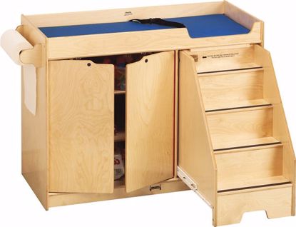 Picture of Jonti-Craft® Changing Table - with Stairs - Right
