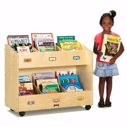 Picture of Jonti-Craft® Mobile 6-Section Book Organizer