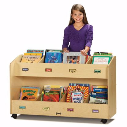 Picture of Jonti-Craft® Mobile 8-Section Book Organizer