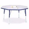 Picture of Berries® Round Activity Table - 48" Diameter, E-height - Maple/Maple/Camel