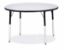 Picture of Berries® Round Activity Table - 42" Diameter, A-height - Gray/Black/Black