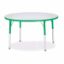 Picture of Berries® Round Activity Table - 42" Diameter, E-height - Gray/Green/Green