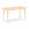 Picture of Berries® Rectangle Activity Table - 24" X 36", A-height - Maple/Maple/Camel