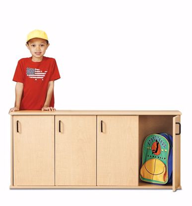 Picture of Young Time® Stackable Locker with Doors - RTA