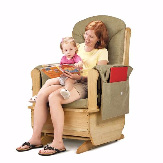 Picture of Jonti-Craft® Glider Rocker - Olive Cushions