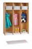 Picture of Jonti-Craft® 3 Section Hanging Locker - without Tubs