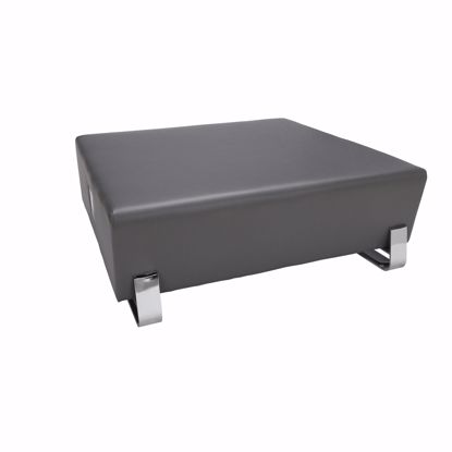 Picture of 4004C SQUARE USB BENCH SLATE W/ CHROME FRAME