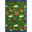 Picture of Bookworm - Green - Classroom Furniture >> Carpets
