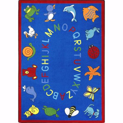 Picture of ABC Animals - Blue - 7'8" x 10'9"