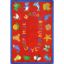 Picture of ABC Animals - Red - 7'8" x 10'9"