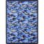 Picture of Funky Camo - Blue - 3'10" x 5'4"