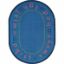 Picture of Montessori Alphabet - Multi Color - 5'4" x 7'8" Oval