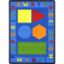 Picture of Alphabet Shapes - Multi  Color - 7'8" x 10'9"