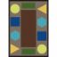Picture of Sitting Shapes - Earthtone - 10'9" x 13'2"