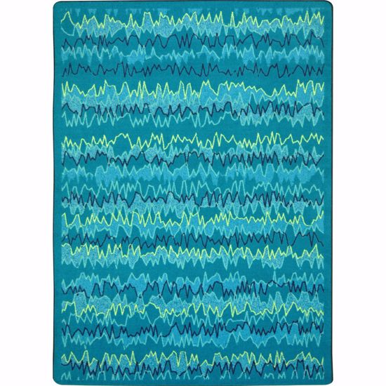 Picture of Static Electricity - Teal - 10'9" x 13'2"
