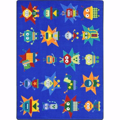 Picture of Robot Invasion - Multi Color - 7'8" x 10'9"
